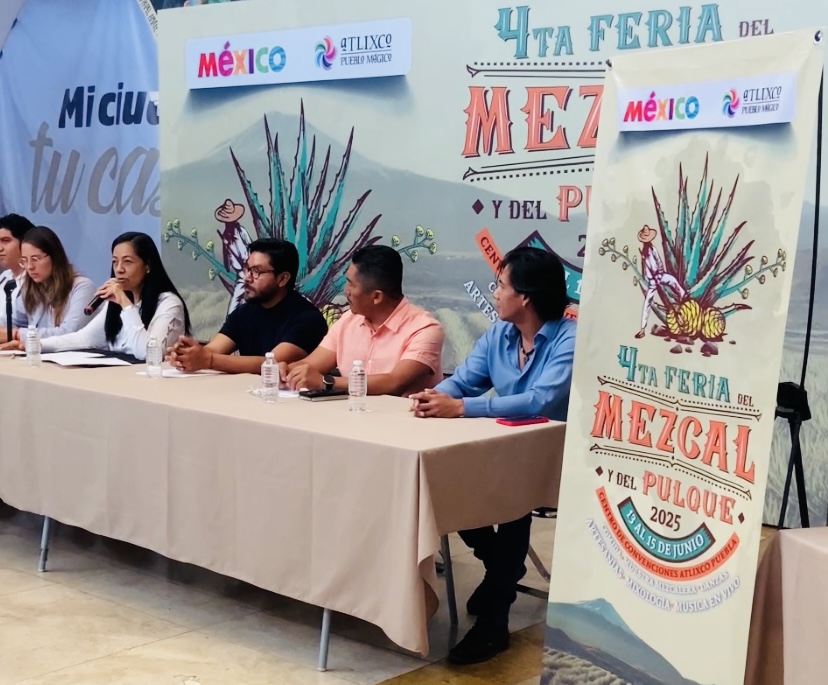 Ayuntamiento de Atlixco presenta la 4ª Feria del Mezcal y el Pulque