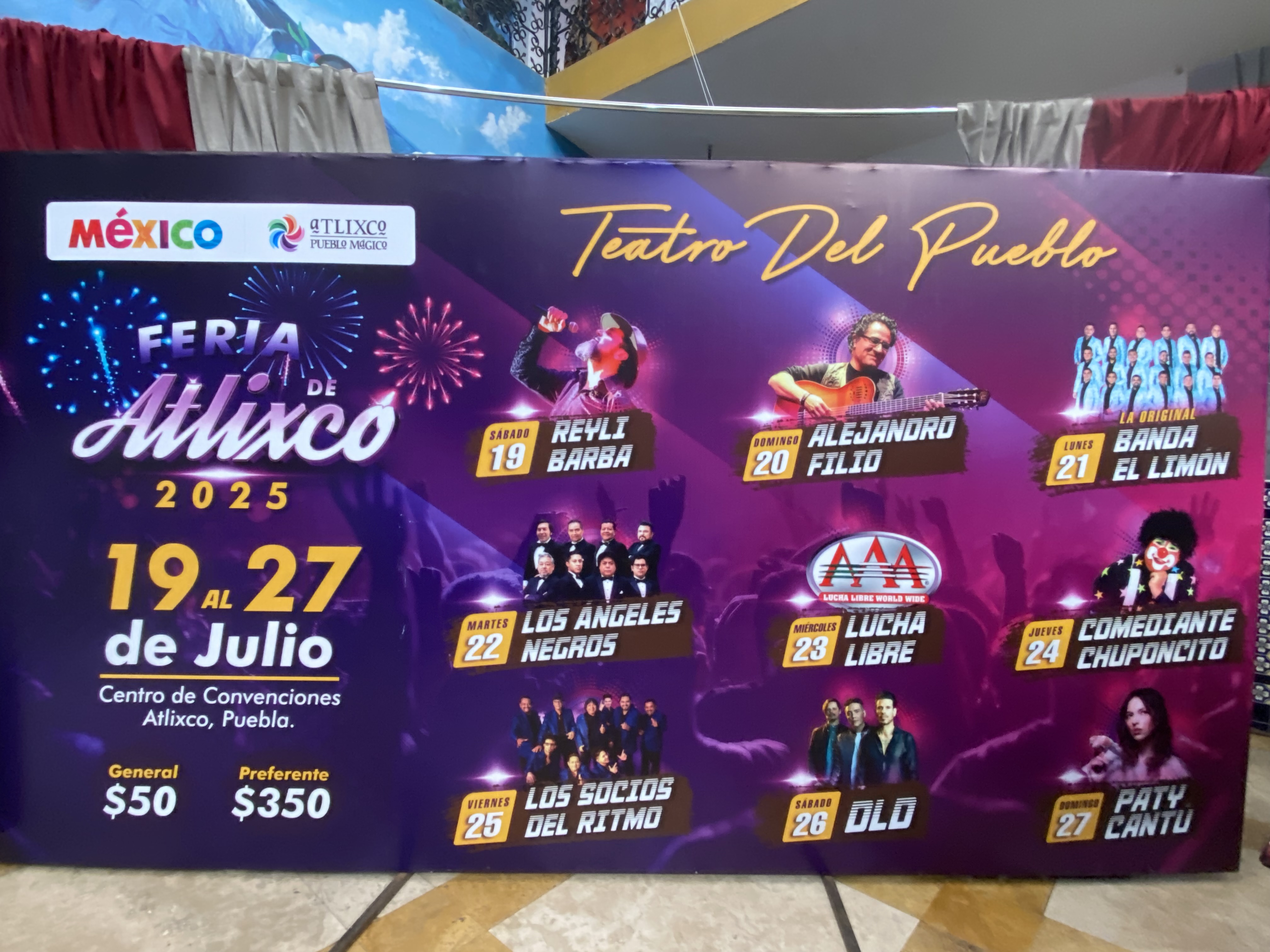 Presentan edición 2025 de la Feria de Atlixco