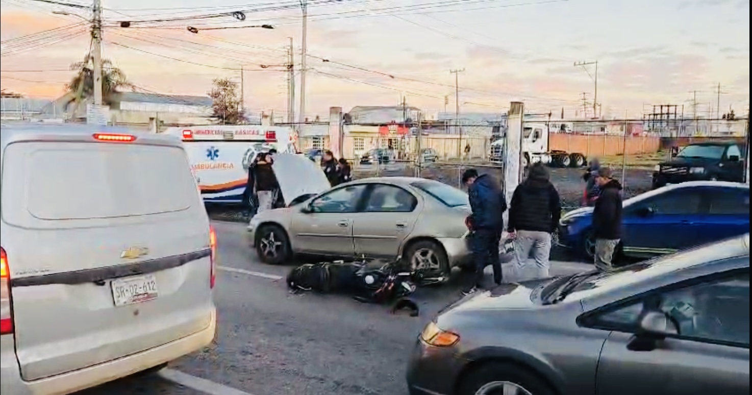 Borracho provoca percance vial en la carretera federal Atlixco-Puebla