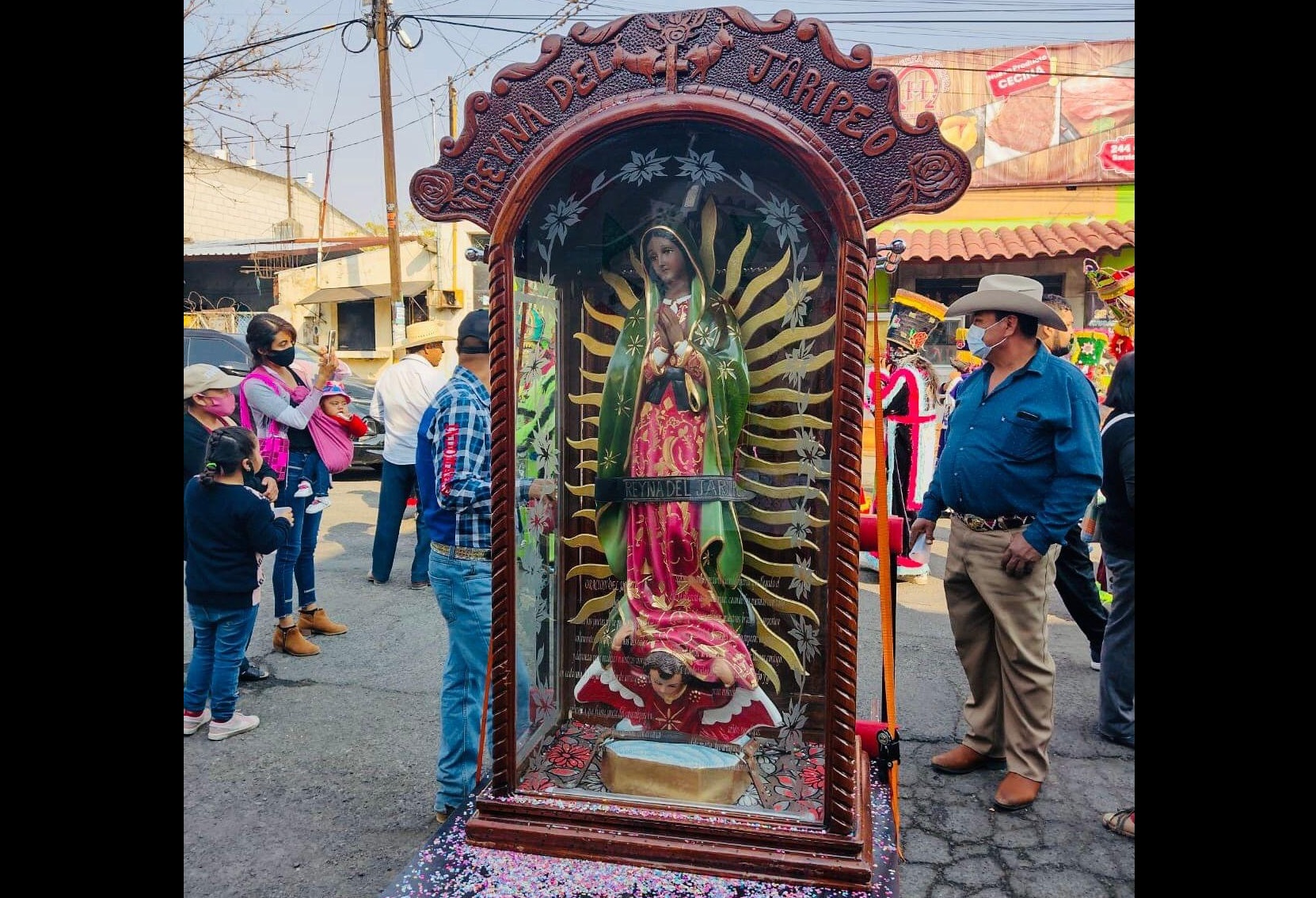 Virgen del Jaripeo enfiesta a los atlixquenses