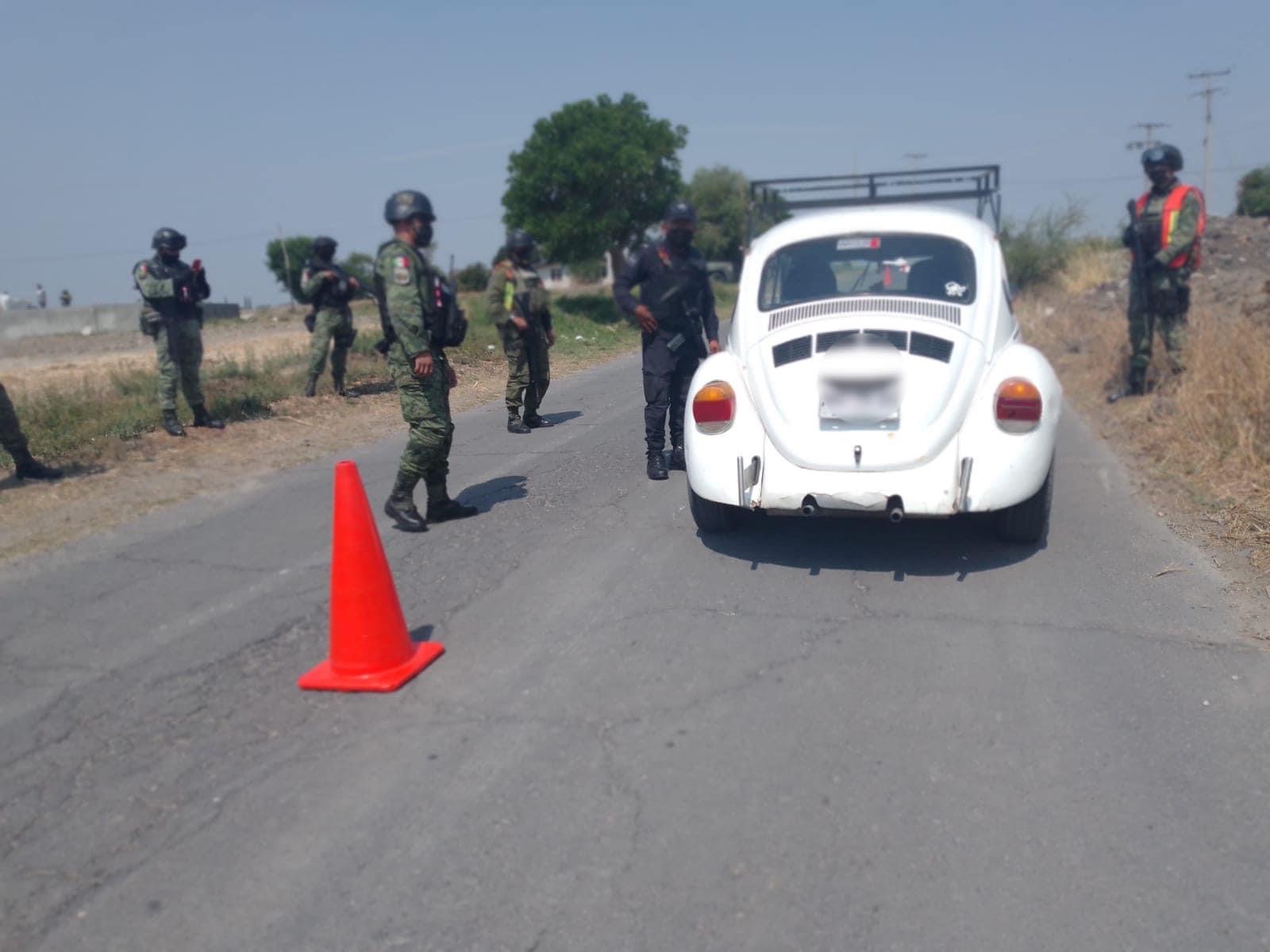 Ejército y policía local realizan operativo sorpresa en Atlixco