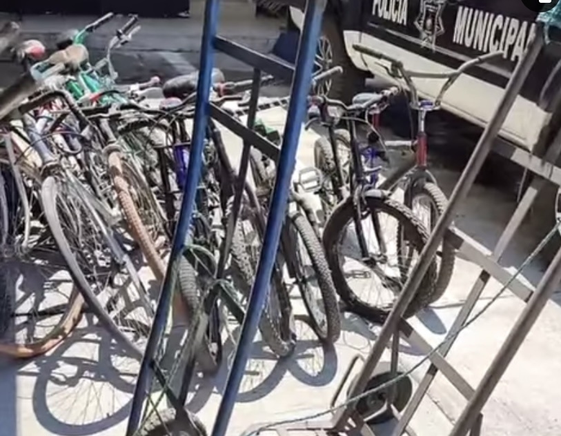 Más de 20 bicicletas en resguardo en la comisaría de Atlixco