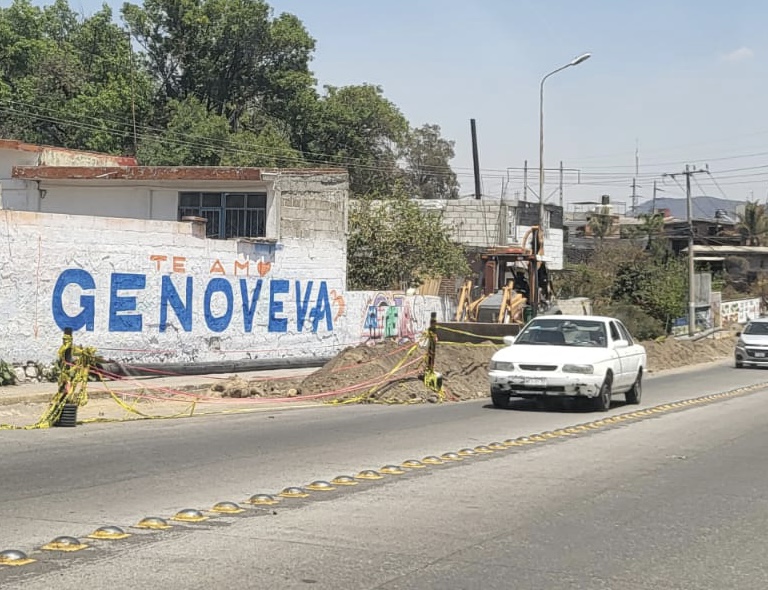 Aparece presunta barda a favor de Genoveva Huerta en Atlixco