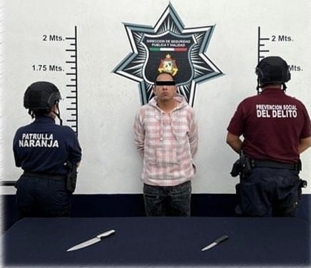 Detienen a tiempo a hombre que violentaba a mujer en Atlixco