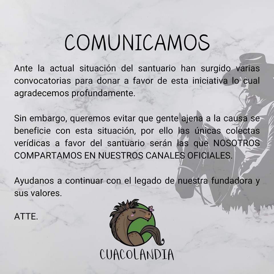 Suspenden donaciones y colectas a favor de Cuacolandia
