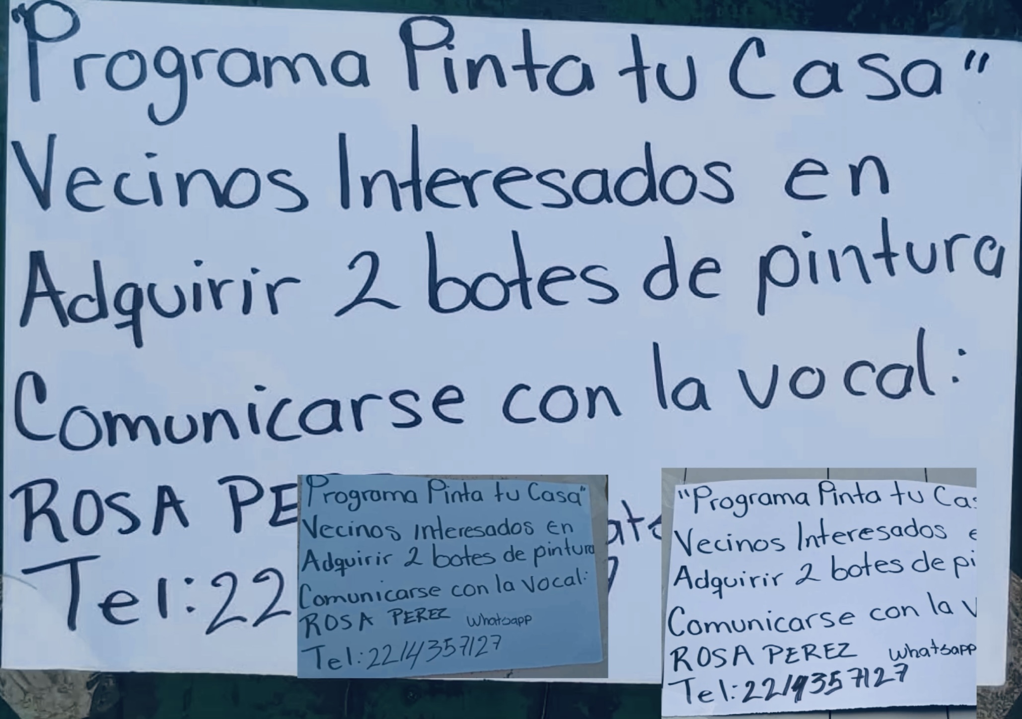 Inundan escuelas de Atlixco con mensajes de programa falso para reparar viviendas 