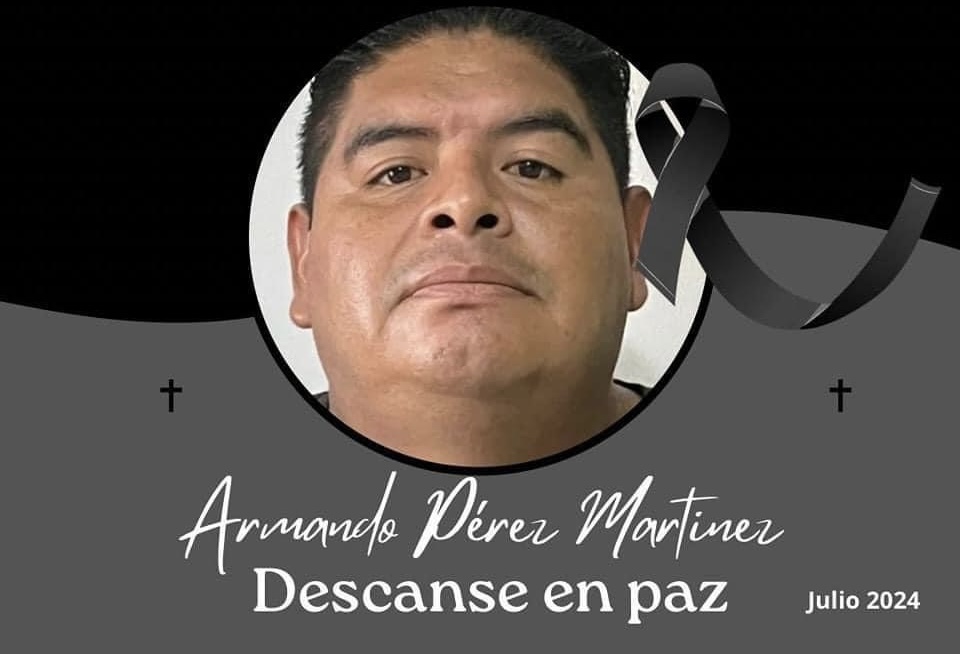 Despiden a Armando Pérez, taxista asesinado la madrugada de hoy en Atlixco