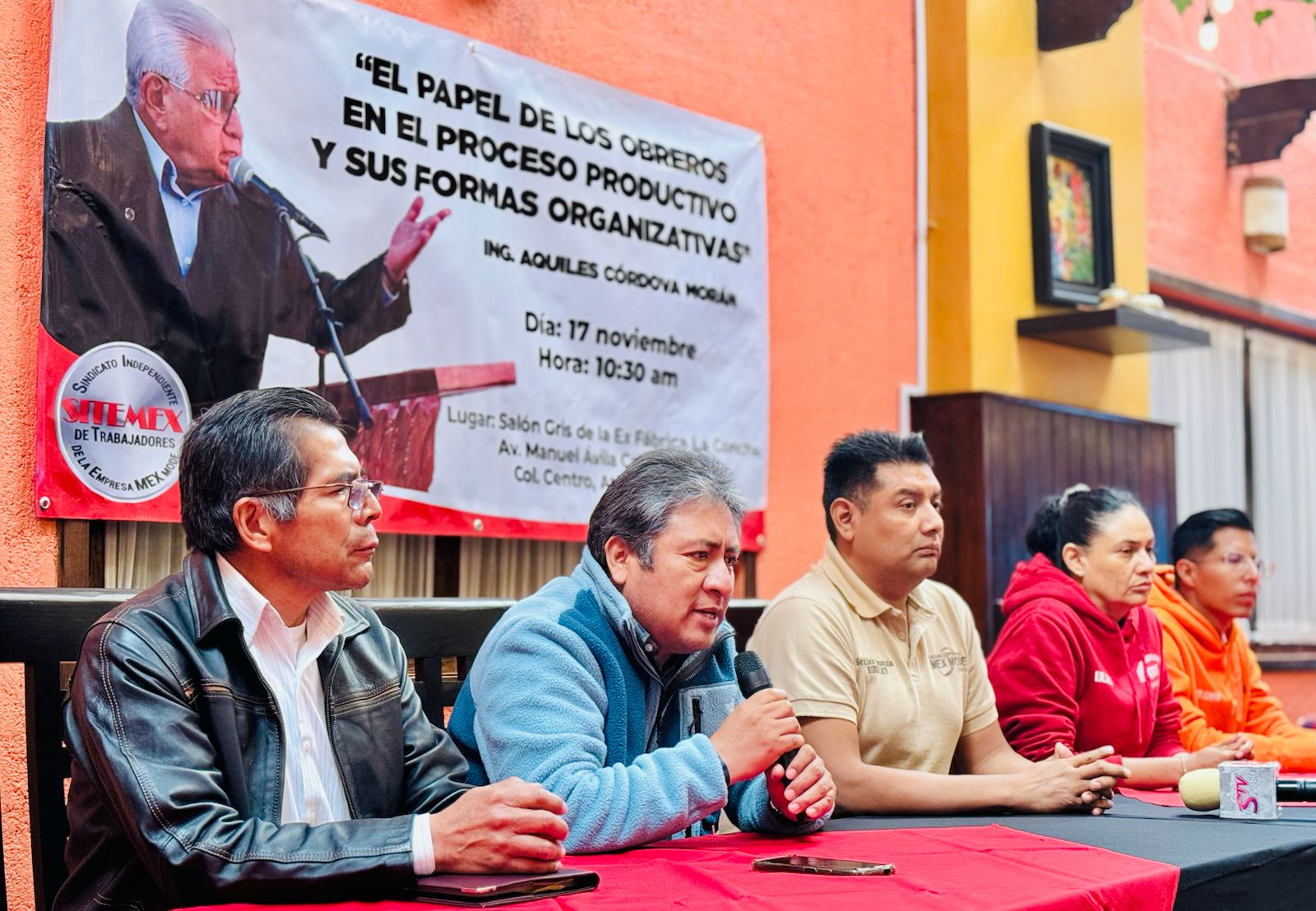 En Atlixco invitan a conferencia sobre el papel de los obreros en el proceso productivo