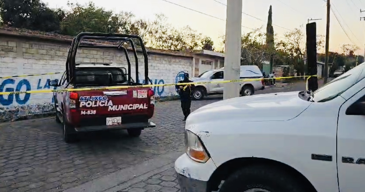 Abuelito muere por bronco aspiración en calles de Atlixco