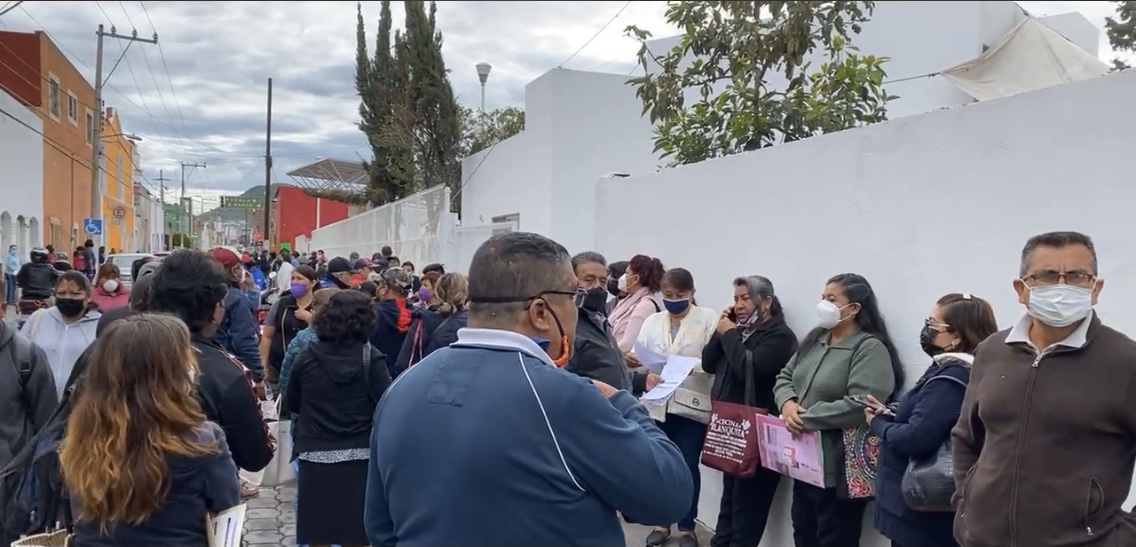 A punto de los golpes termina vacunación antiCovid en Atlixco