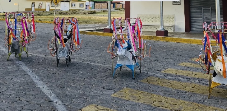 Todo listo para el retorno del carnaval en Metepec