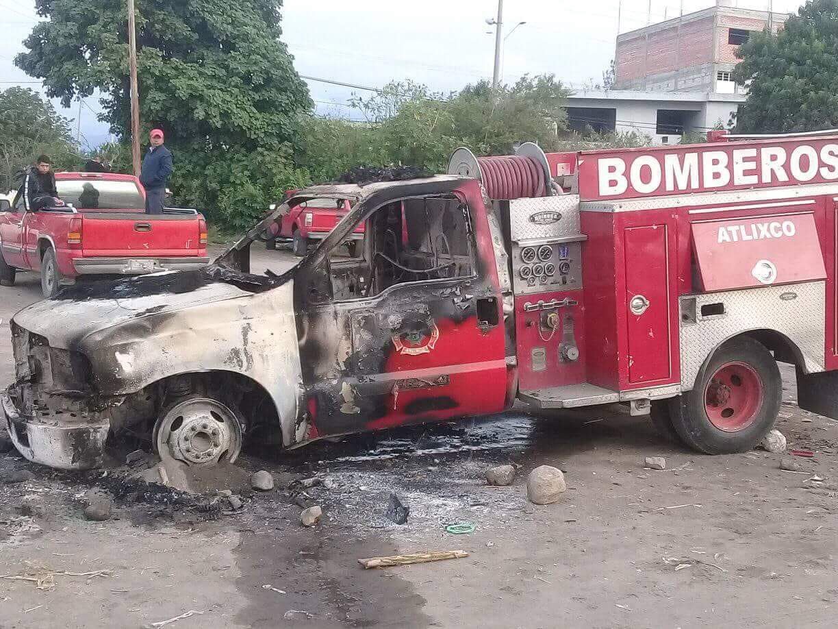 Piden castigar a agresores de bomberos heridos en Atlixco