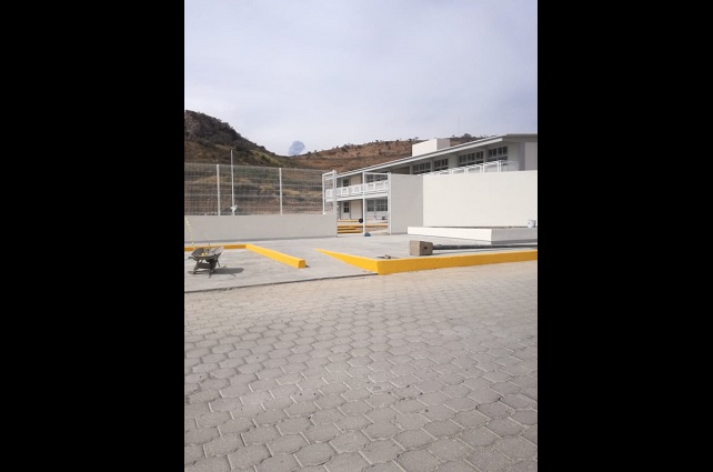 Avanza construcción de primaria Centro Obrero en Atlixco