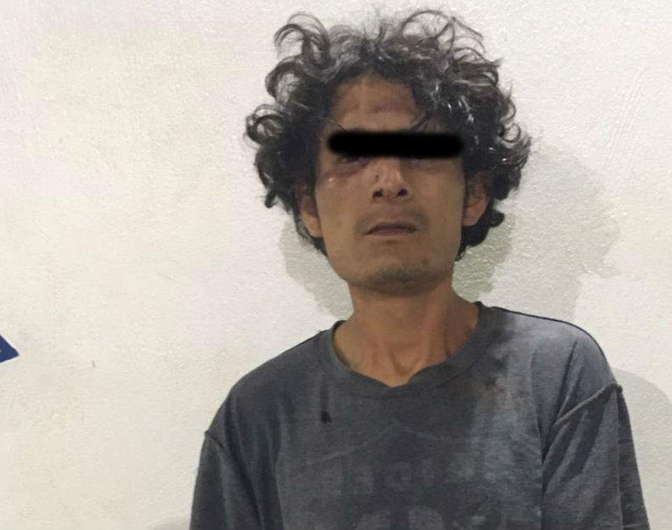 Lo sorprenden en la madrugada robando una batería