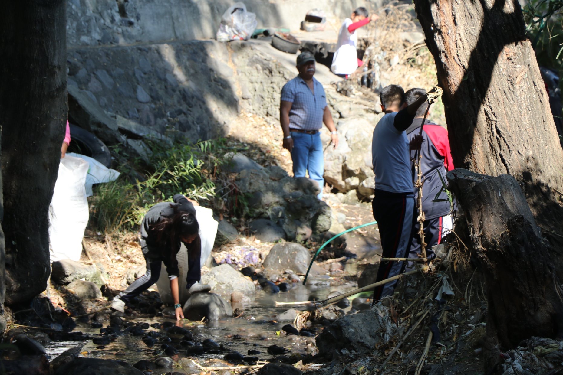 Atlixco se une al reto Basura Challenge; encuentran perros muertos y colchones