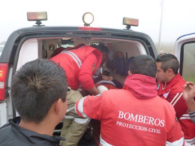 Carambola deja 15 lesionados en la Zacatlán - Chignahuapan