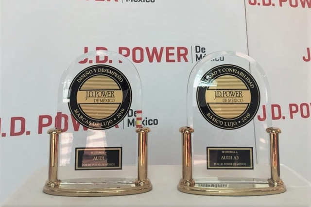 Gana Audi premios 2019 de J.D. Power