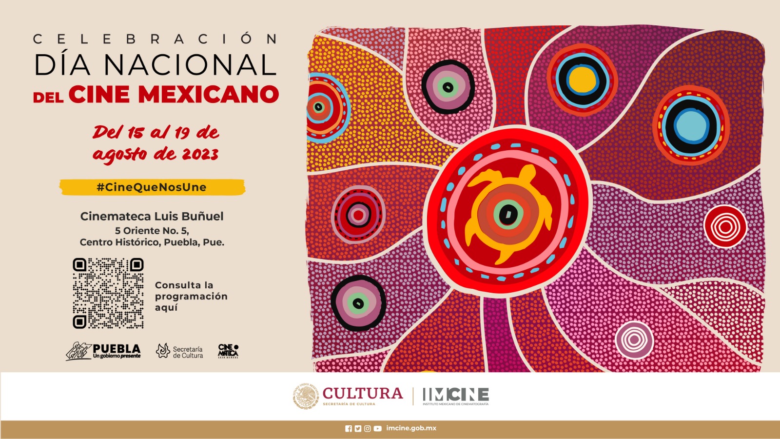 Proyectará gobierno de Puebla ciclo en conmemoración del Día Nacional del Cine Mexicano