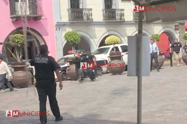 Ex jefe de la policía intenta asaltar casa de edil de San Pedro, en Atlixco