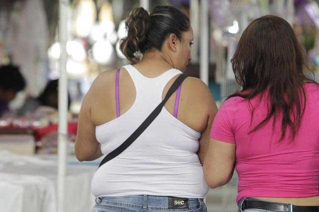 Índice de obesidad en Puebla, por arriba de la media nacional