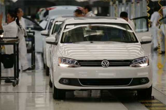 Crece producción en VW pero no supera récord de 2012