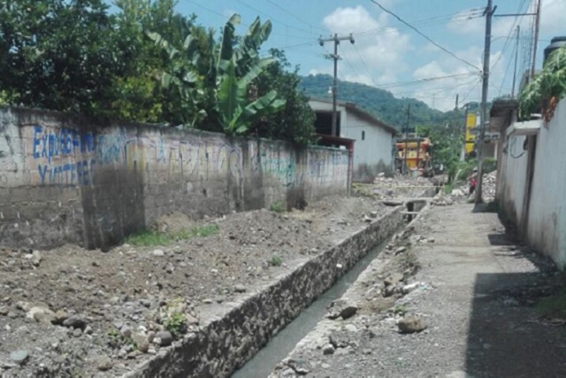 En Xicotepec invierten 3 millones de pesos para conector pluvial