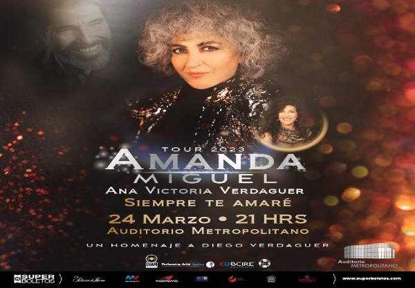 Amanda Miguel y Ana Victoria se presentarán Puebla