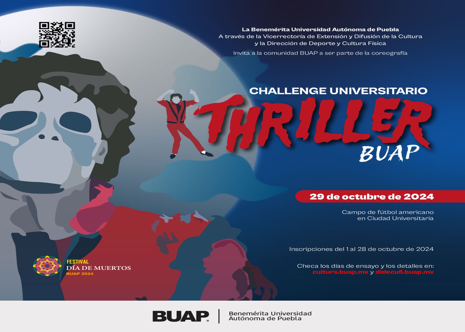 Participa en el Challenge Universitario Thriller BUAP