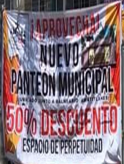Ayuntamiento de Izúcar vende fosas del nuevo panteón