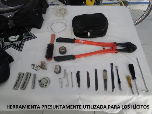 Capturan a 2 presuntos ladrones de bicicletas en San Andrés Cholula