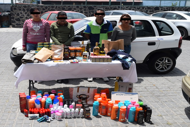 Capturan a banda que asaltó tienda de abarrotes en San Andrés
