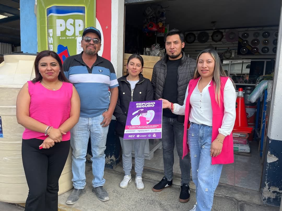 Tlahuapan pone en marcha Refugio Naranja en negocios de esta región