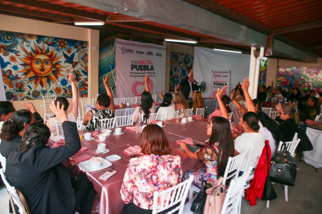 SEDIF fortalece coordinación con presidentas de subsistemas DIF en Puebla capital