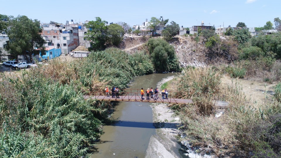 Refuerza Puebla capital acciones preventivas en Puente Negro y Barranca Clavijero ante lluvias