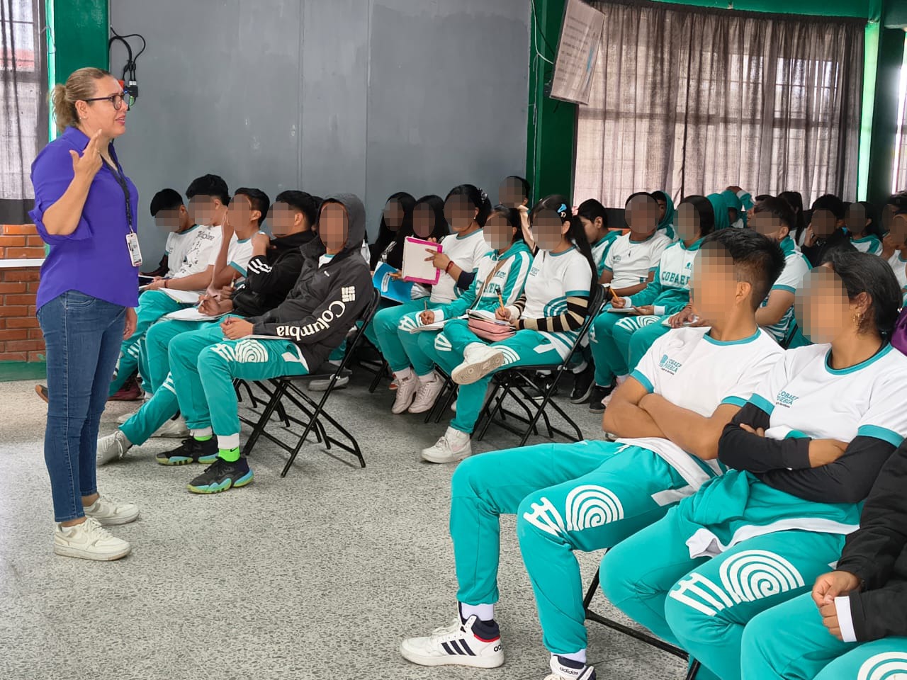 SEDIF promueve salud emocional en estudiantes del COBAEP 06