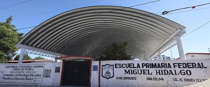 Roban cable de escuela en Texmelucan y suspenden clases