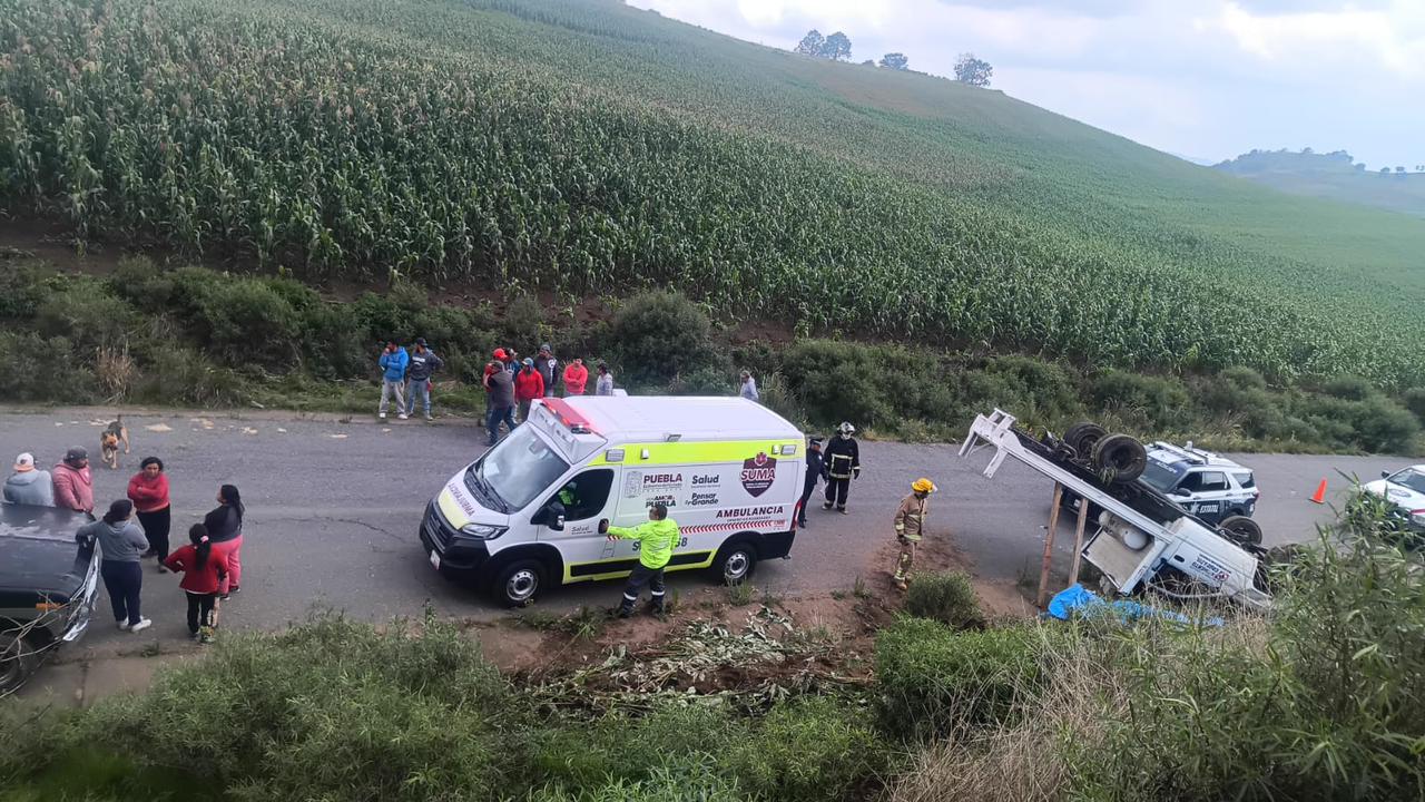 Muere joven en accidente en Ciudad Serdán