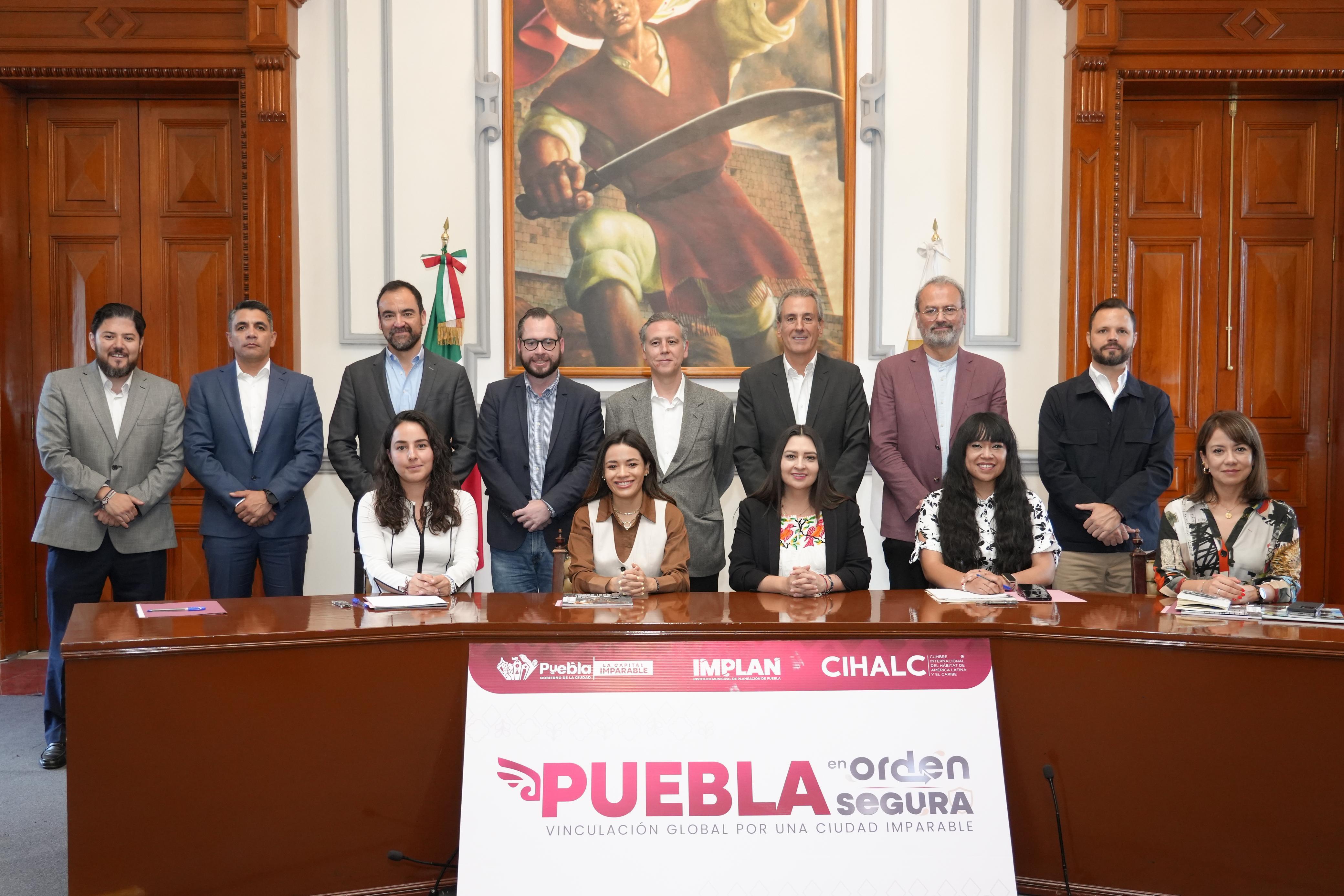 Fortalece Puebla capital su modelo de ciudad segura mediante alianza internacional
