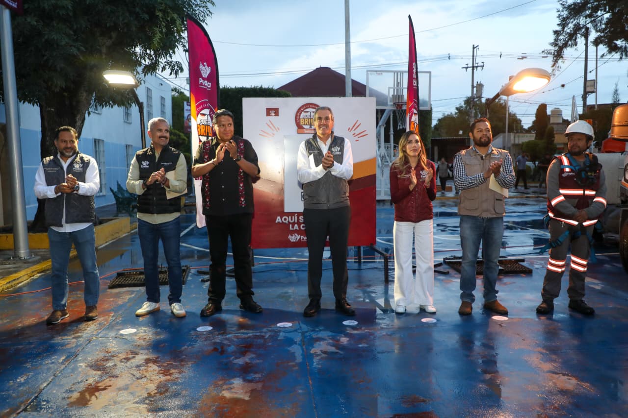 Con Puebla Brilla, Chedraui lleva luz y modernidad a Zacachimalpa