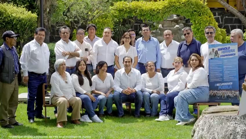 Siempre seré parte del PAN, mi compromiso es con sus ideales y con Puebla: Manolo Herrera