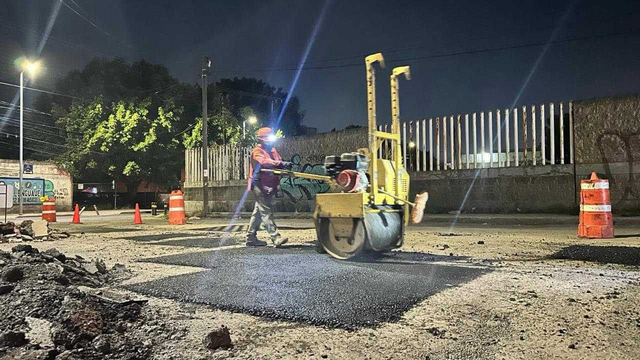 Campaña Capitalina Bacheando Puebla sigue trabajando este martes