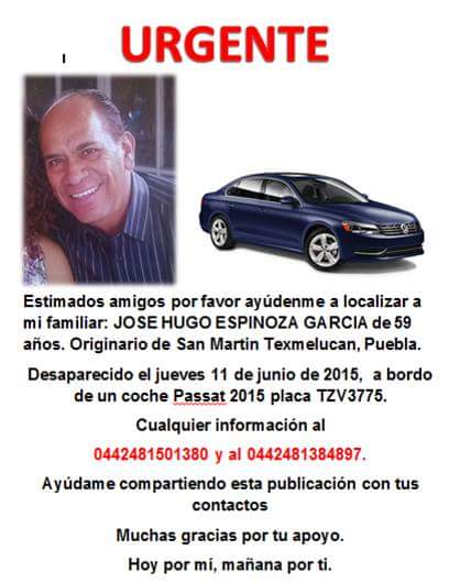 Reportan desaparición de empresario en San Martín Texmelucan