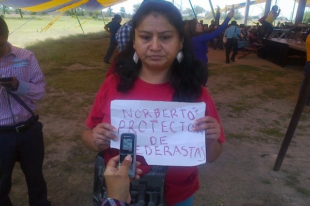 Protesta empaña celebración del cardenal Norberto Rivera en Tehuacán 