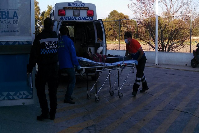 Trilladora mutila brazo a menor en San Matías Tlalancaleca