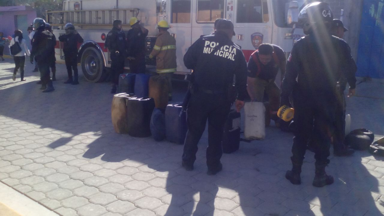 Se incendia casa con combustible y deja 3 lesionadas en Tehuacán
