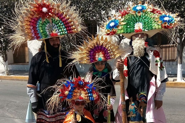 Carnaval de Huejotzingo cierra con 10 lesionados por mosquetón