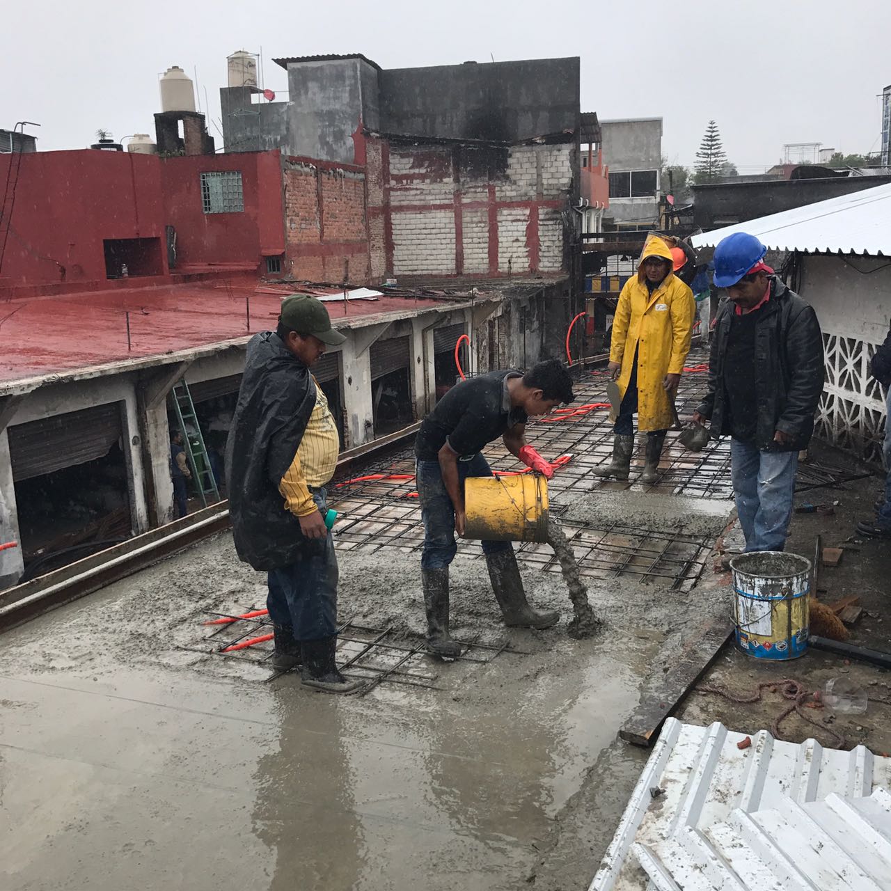 Avanza reconstrucción de mercado en Xicotepec, estaría listo en abril