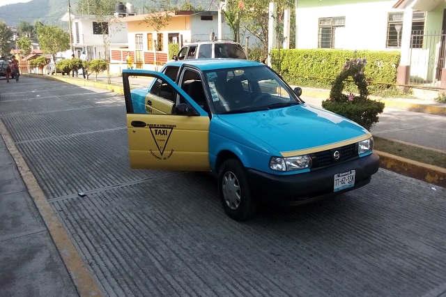 Asesinan a taxista, ahora en Xicotepec de Juárez