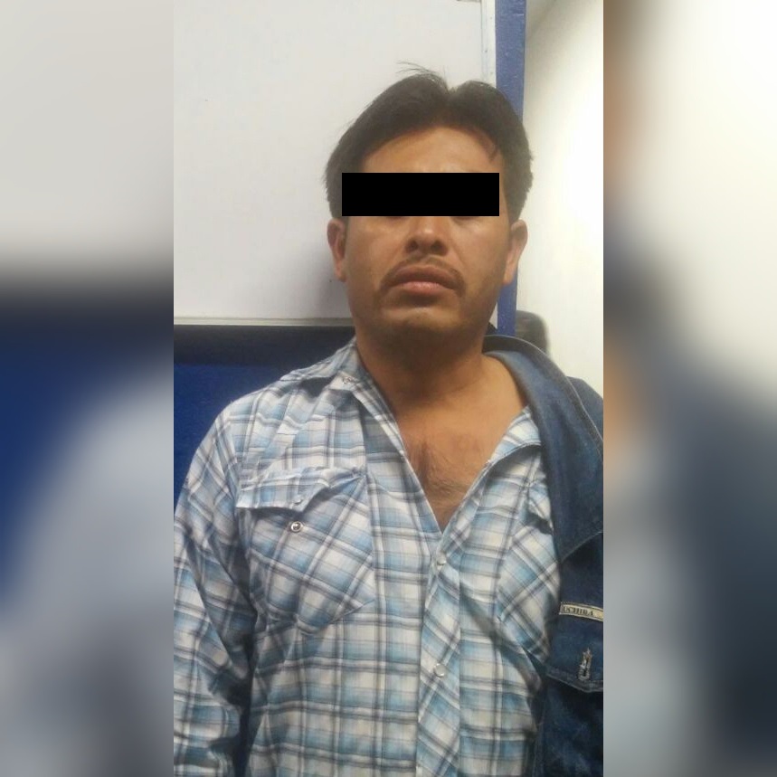 Capturan a presunto ladrón en pulquería de Xicotepec