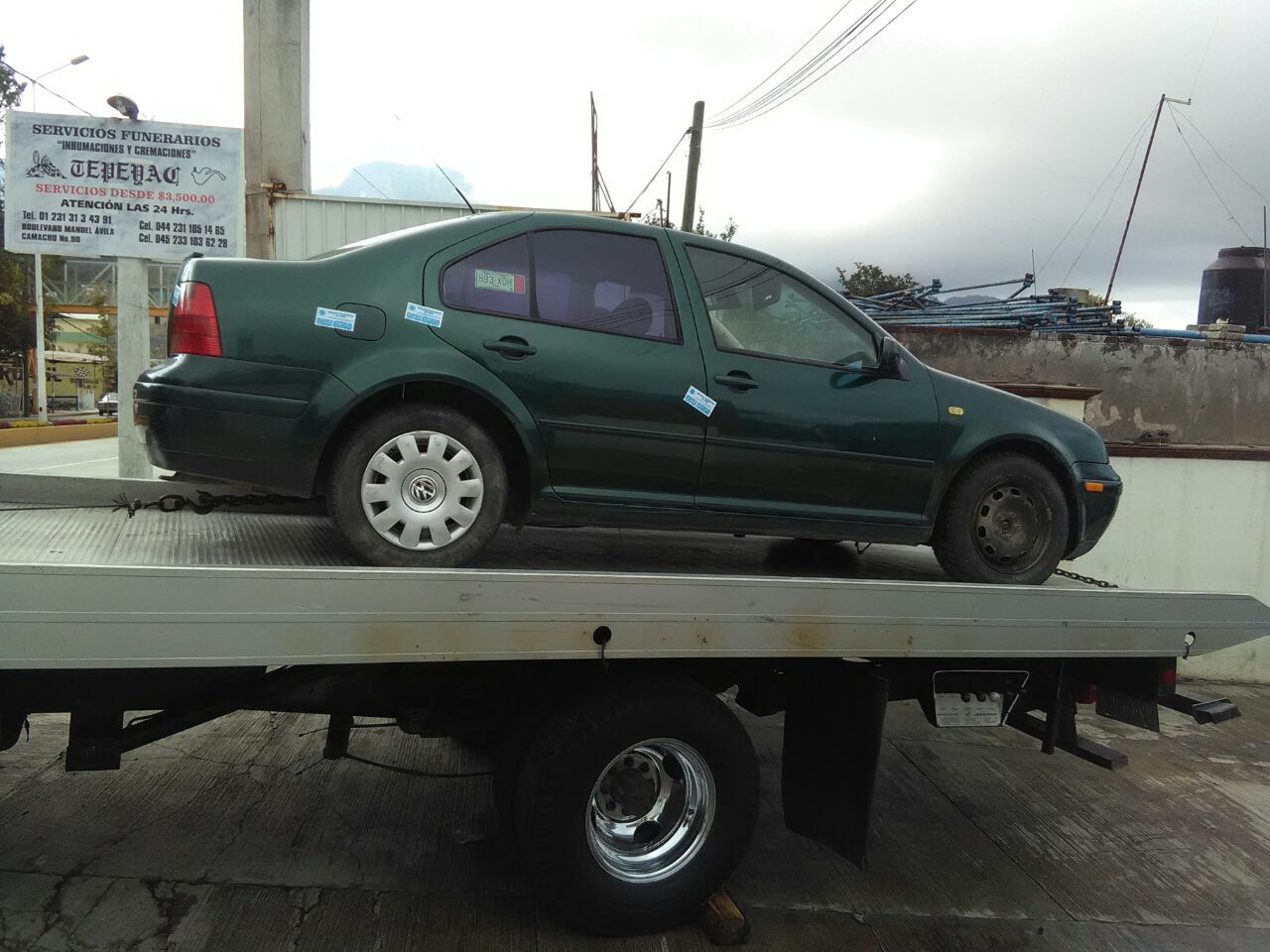 Recuperan auto robado y detienen a conductor en Teziutlán